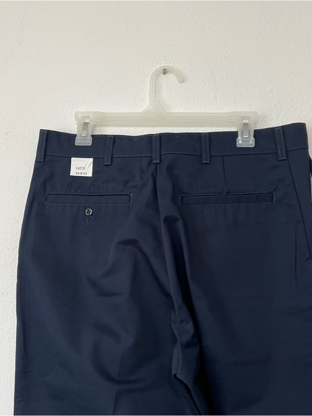 Set of 3 Pants MP20 Men Classic Blue Chinos Pants Size 34” x 32” Casual or Work - Picture 8 of 15